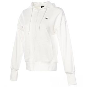 Hummel 921774-9003 Hmlt-IC Icona Zıp Hoodie Beyaz Kadın Günlük Sweatshirts