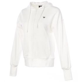 Hummel 921774-9003 Hmlt-IC Icona Zıp Hoodie Beyaz Kadın Günlük Sweatshirts
