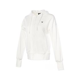 Hummel 921774-9003 Hmlt-IC Icona Zıp Hoodie Beyaz Kadın Günlük Sweatshirts