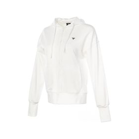 Hummel 921774-9003 Hmlt-IC Icona Zıp Hoodie Beyaz Kadın Günlük Sweatshirts