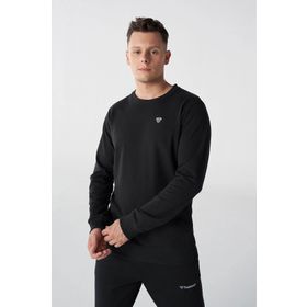 Hummel 921835-2001 Hmlt-Ic Ico Siyah Erkek Sweatshirts