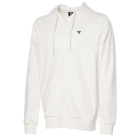 Hummel 921836-9003 Hmlt-IC Icona Zıp Hoodie Beyaz Erkek Günlük Sweatshirts