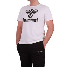 Hummel 922217-9003 Kırık Beyaz Erkek T-shirt