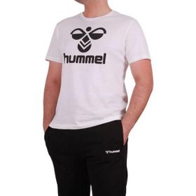 Hummel 922217-9003 Kırık Beyaz Erkek T-shirt