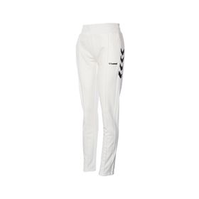 Hummel 931813-9003 Beyaz Regular Fit Baskılı Kadın Eşofman Altı
