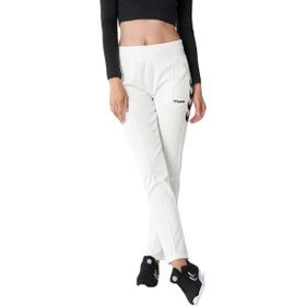 Hummel 931813-9003 Beyaz Regular Fit Baskılı Kadın Eşofman Altı