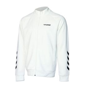 Hummel Falconzo Fermuarlı Beyaz Erkek Sweatshirt