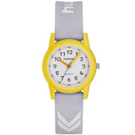 Hummel HM-1007KA-1 Gri Sarı Çocuk Kol Saati