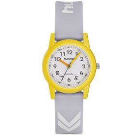 Hummel HM-1007KA-1 Gri Sarı Çocuk Kol Saati