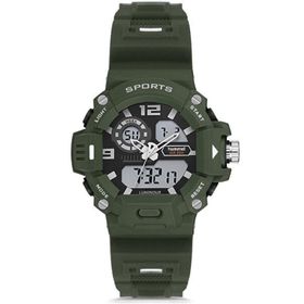 Hummel HM-1016MD-3 Erkek Yeşil Kol Saati
