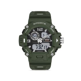 Hummel HM-1016MD-3 Erkek Yeşil Kol Saati