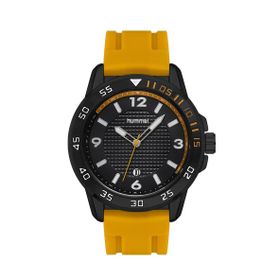 Hummel HM-3000MA-5 Erkek Siyah Sarı Kol Saati