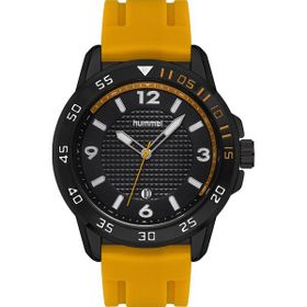 Hummel HM-3000MA-5 Erkek Siyah Sarı Kol Saati