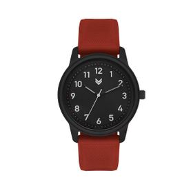 Hummel HM-3001IA-1 Kadın Siyah Kırmızı Kol Saati