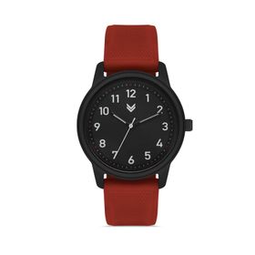 Hummel HM-3001IA-1 Kadın Siyah Kırmızı Kol Saati