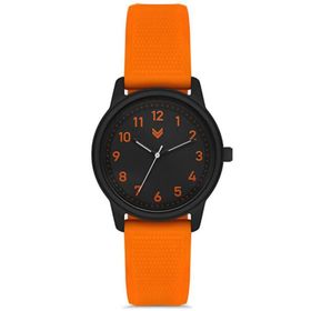 Hummel HM-3001IA-5 Siyah Turuncu Kadın Kol Saati