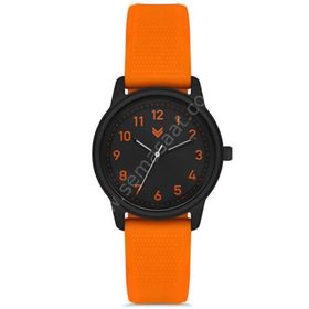 Hummel HM-3001IA-5 Siyah Turuncu Kadın Kol Saati