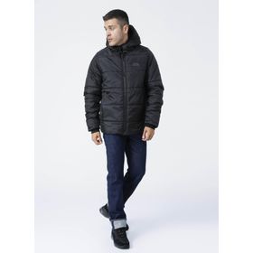 Hummel Hmlperrona Jacket Gömlek Yaka Normal Kalıp Siyah Erkek Mont