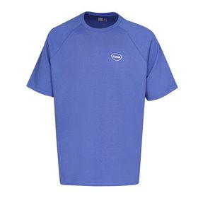 Hummel Inter Erkek Mavi Yuvarlak Yaka Tişört