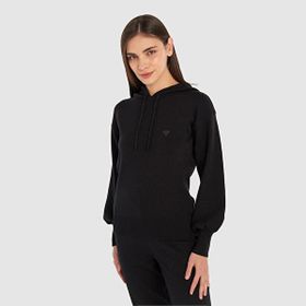 Hummel Jode Knit Kadın Siyah Kapüşonlu Sweatshirt