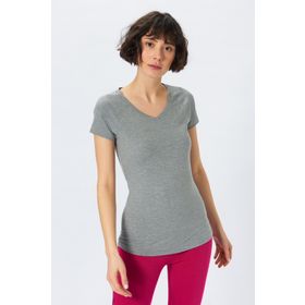 Hummel T09407 Sanne V-Neck Kadın T-Shirt