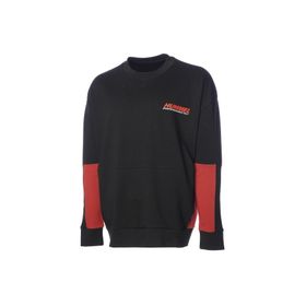 Hummel Vera Erkek Siyah Yuvarlak Yaka Sweatshirt