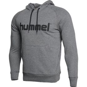 Hummel Volus 920903-2006 Gri Erkek Kapüşonlu Sweatshirt