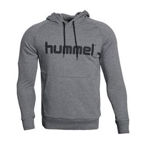 Hummel Volus 920903-2006 Gri Erkek Kapüşonlu Sweatshirt