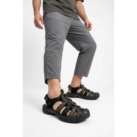 Humtto 152-710445A Siyah-Yeşil Erkek Sandalet