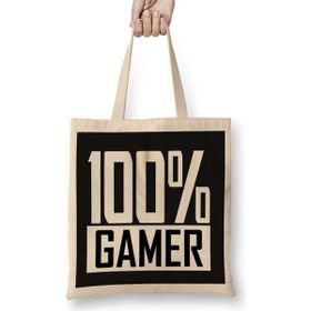 Humuts 100% Gamer Atari Oyun Bez Çanta