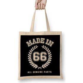 Humuts 1966 Made in 66 All Genuine Parts Bez Kadın Günlük Çanta