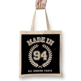 Humuts 1994 Made In 94 All Genuine Parts Bez Kadın Günlük Çanta