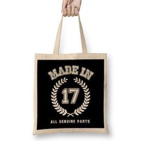 Humuts 2017 Made In 17 All Genuine Parts Bez Çanta