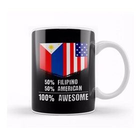Humuts 50% Filipino 50% American 100% Awesome Immigrant Kupa