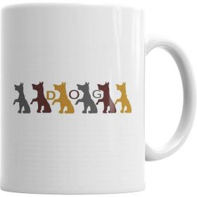Humuts 6 Dogs Pug Köpek Kupa Bardak