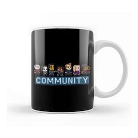 Humuts 8 Bit Community Logo Kupa Bardak