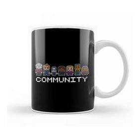 Humuts 8 Bit Community Logo Kupa Bardak