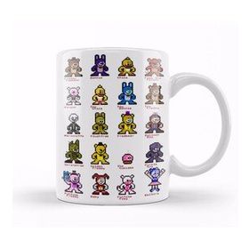 Humuts 8 Bit Fnaf World Five Nights At Freddys Kupa Bardak