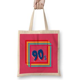 Humuts 90S Vintage Retro Design Slogan Style Art- Tv Kid Movies Bez Çanta