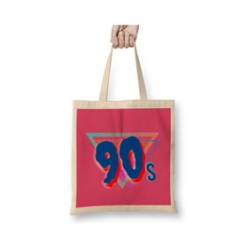 Humuts 90S Vintage Retro Design Slogan Style Art- Tv Kid Movies Bez Çanta