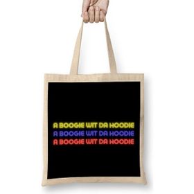 Humuts A Boogie Wit Da Hoodie Bez Uzun Saplı Açık Bej Rengi Çanta