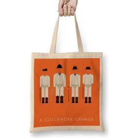 Humuts A Clockwork Orange Droog Outfit Movie Silhouette Bez Uzun Saplı Açık Bej Rengi Çanta