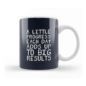 Humuts A Little Progress Each Day Adds Up Gym Inspiration Kupa Bardak