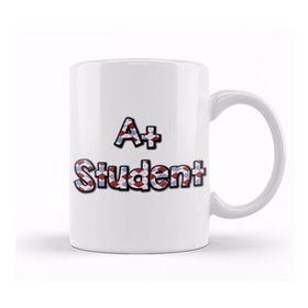 Humuts A Plus Student Cute A+ Student Awesome Honor Roll Student School Kupa Bardak