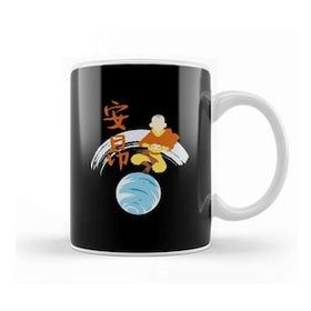 Humuts Aang Water Kanji Avatar The Last Airbender Kupa Bardak