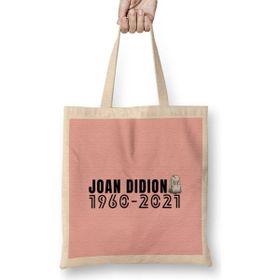Humuts Acclaimed Writer Joan Didion Dies At 87 Açık Bej Bez Kadın Günlük Çanta