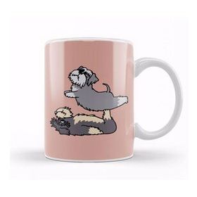 Humuts Acroyoga Schnauzer Pug Köpek Kupa Bardak