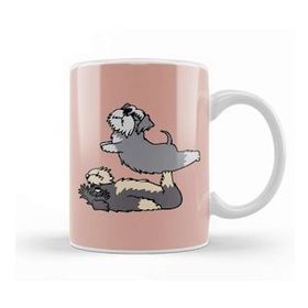 Humuts Acroyoga Schnauzer Pug Köpek Kupa Bardak
