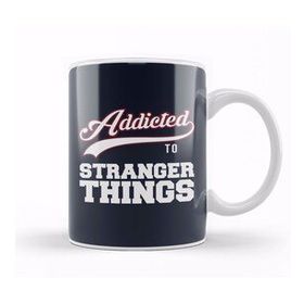Humuts Addicted to Stranger Things Baseball Font Kupa
