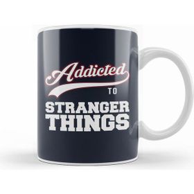 Humuts Addicted to Stranger Things Baseball Font Kupa